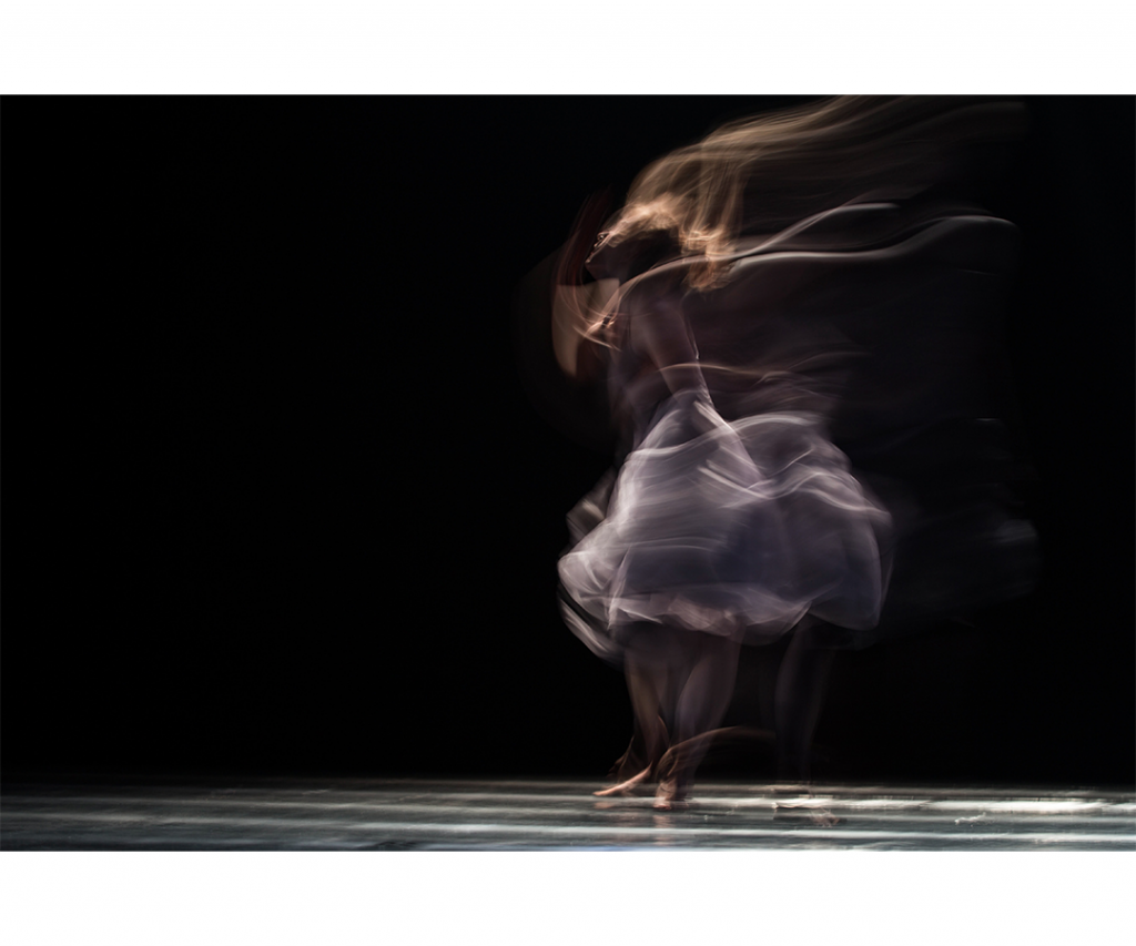 A woman dancing